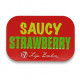 W7 Fruity Flavours in a Tin Lip Balm 12g Saucy Strawberry